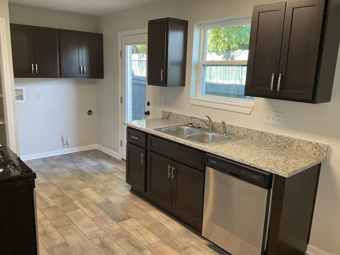 Tugie finished kitchen